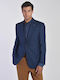 Semi-Canvas modern fit Kaiserhoff Suit Jacket Blue Check Wool Micro Pattern ALL DAY, BUSINESS