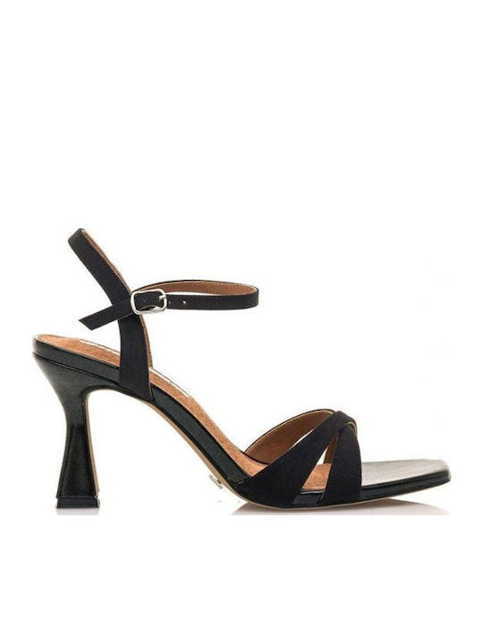 Maria Mare Din piele Sandale Negre