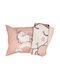 Das Home 4852 Baby Sheets Set Crib Cotton Orange 125x170cm 3pcs