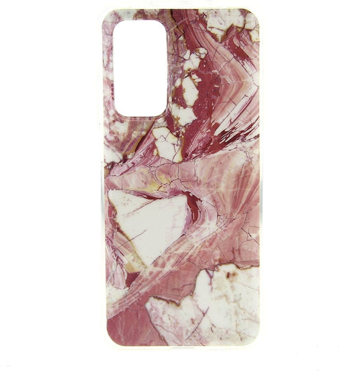 Wozinsky Marble Back Cover Σιλικόνης Ροζ (Xiaomi Mi 10T / Mi 10T Pro)
