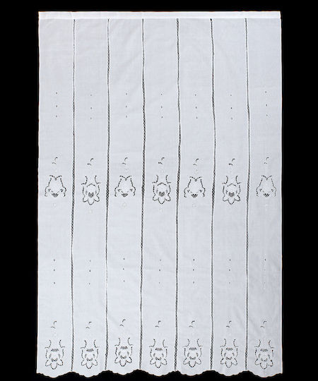 Silk Fashion Перде с Тунел 329 Бяло 160x270см