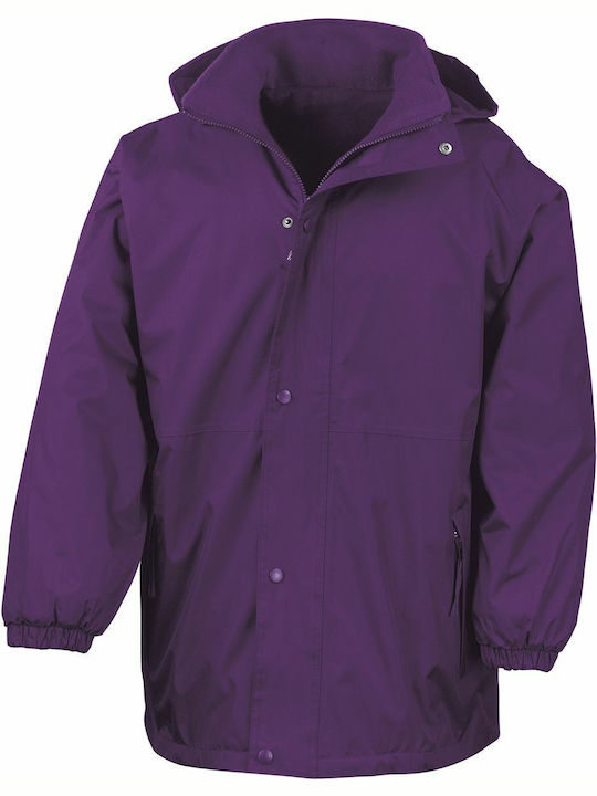 Result Men's Winter Jacket Waterproof Purple/Purple