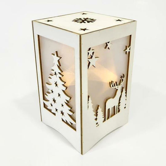 Eurolamp Χριστоулгенски свещи и свещници Lattern Бежов На батерия 16.5x10см.