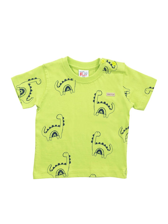 Funky T-shirt Πράσινο