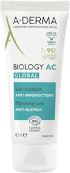 A-Derma Biology AC Global Κρέμα κατά των Ατελειών 40ml
