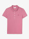 Lacoste Women's Polo Shirt Short Sleeve Dark Pink