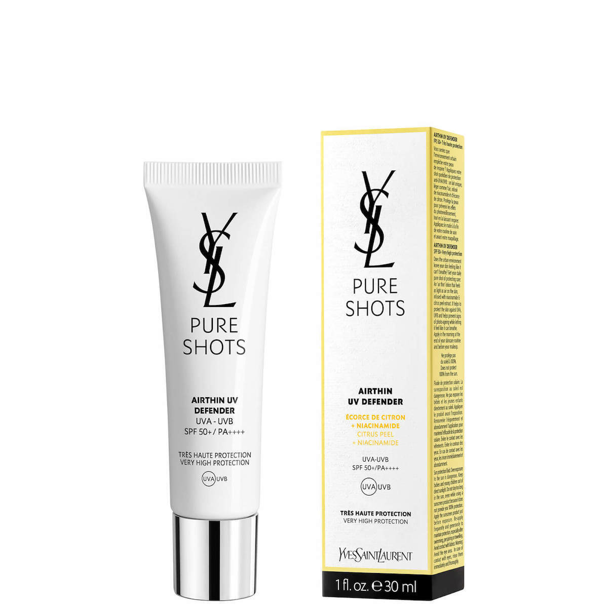 Ysl Pure Shots UV Defender Moisturiser Cremă Pentru Față de zi cu
