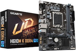 Gigabyte H610M K DDR4 Ver.1.0 Motherboard Micro ATX με Intel 1700 Socket