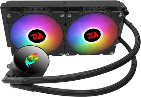CW-3000 Effect X Wasserkühlsysteme AIO CPU mit 2 Lüfterabmessung 120mm und ARGB Beleuchtung
