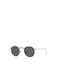 Ray Ban Round Men's Sunglasses with Rose Gold Metal Frame and Black Lens RB3447 9202B1