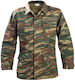 Woodland Military Jacket Greek Camouflage Khaki