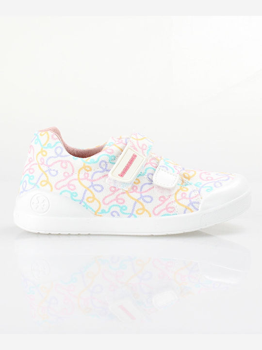 Biomecanics Kids Sneakers Anatomic with Scratch Multicolour