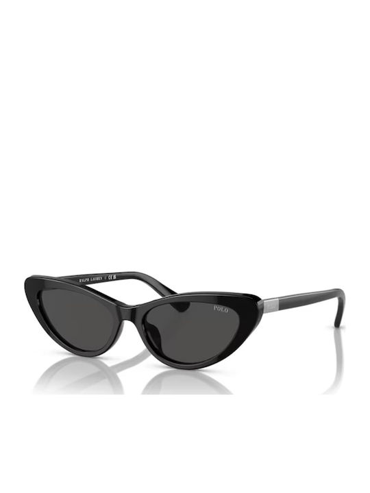 Ralph Lauren Damen Sonnenbrille mit Schwarz Kunststoff Gestell und Schwarz Linse PH4199U 500187