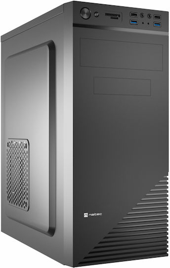 Natec Cabassu G2 Midi Tower Computer Case Black