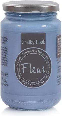 Fleur Chalky Look Chalk Paint 330ml F63 Copenhagen Blue