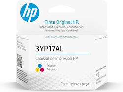 HP 3YP17AE Γνήσιο Μελάνι InkJet Κίτρινο / Κυανό / Ματζέντα