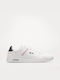 Lacoste Europa Pro Tri 123 Ανδρικά Sneakers Λευκά
