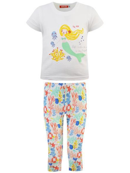 Kids' Set with Pants Summer 2pcs Multicolour