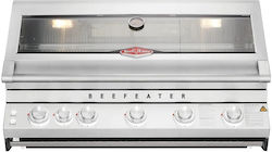 Beef Eater 7000 Classic Gasgrill Gusseisen Rost und Platte mit 5 Stück