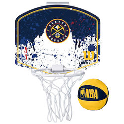 Wilson Παιδική Μπασκέτα Außenbereich Wandhalterung Team Denver Nuggets Wilson Παιδική Μπασκέτα Außenbereich Wandhalterung Team Denver Nuggets