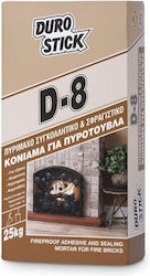 Durostick D-8 Fire Brick Adhesive Beige 25kg