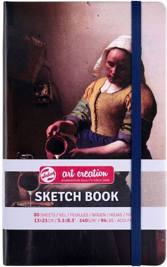 Royal Talens Μπλοκ Σχεδίου Sketchbook Art Creation Sketch Book The Milkmaid 13x21cm 80 Φύλλα