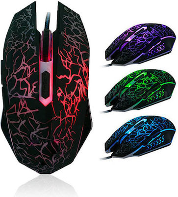 Go Clever Gaming Mouse 4000 DPI Black