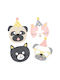 Carnival Kids Paper Mask Eyemask Hello Pets 8pcs 8pcs
