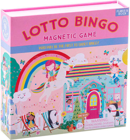 Επιτραπέζιο Παιχνίδι Lotto Bingo Rainbow Fairy για 2-4 Παίκτες 3+ Ετών (EN) Floss & Rock