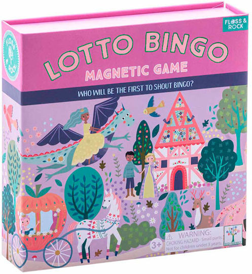 Board Game Lotto Bingo Fairy Tale for 2-4 Players 3+ Years Old (EN) Floss & Rock