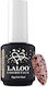 Laloo Cosmetics Nail Art Gel Falsche Nagelgel Schwarz 15ml