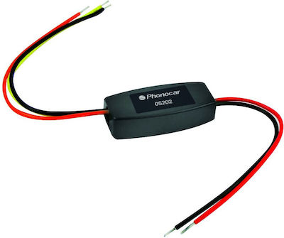 Phonocar Μετασχηματιστής Αυτοκινήτου 24V-12V 1.5 Amp