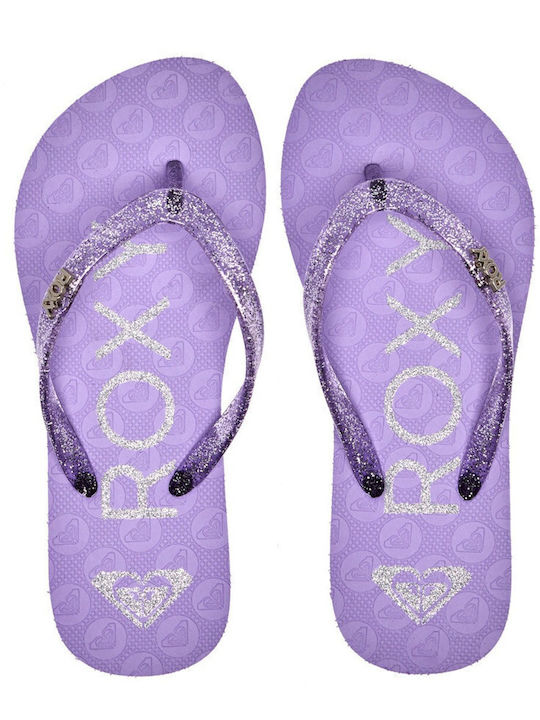 Roxy Παιδικές Σαγιονάρες Flip Flops Μωβ Viva Sp...