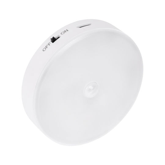 Rebel Rechargeable LED Light Spot for Cabinets with Battery Powered and Photocell 1pcs