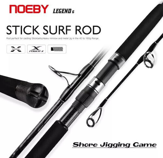 Noeby Legend6 Heavy Game Καλάμι Ψαρέματος για Shore Jigging 2.75m 160gr