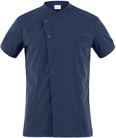 Giblor's Coat Chef Blue with Short Sleeve Harry