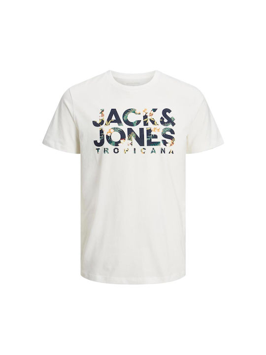 Jack & Jones Kinder-T-Shirt Weiß