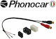 Phonocar Αντάπτορας AUX Αυτοκινήτου για Audi / Bmw / Citroen / Peugeot / Skoda / VW