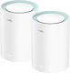 Cudy M1300 v2 WiFi Mesh Network Access Point Wi‑Fi 5 Dual Band (2.4 & 5GHz) in Double Kit