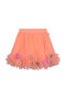Kinder Tutu Rock aus Tüll Orange