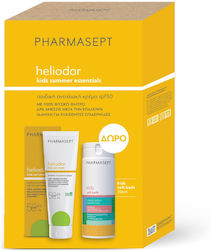 Pharmasept Waterproof Face & Body Kids Sunscreen Emulsion SPF50 150ml & Soft Bath 250ml