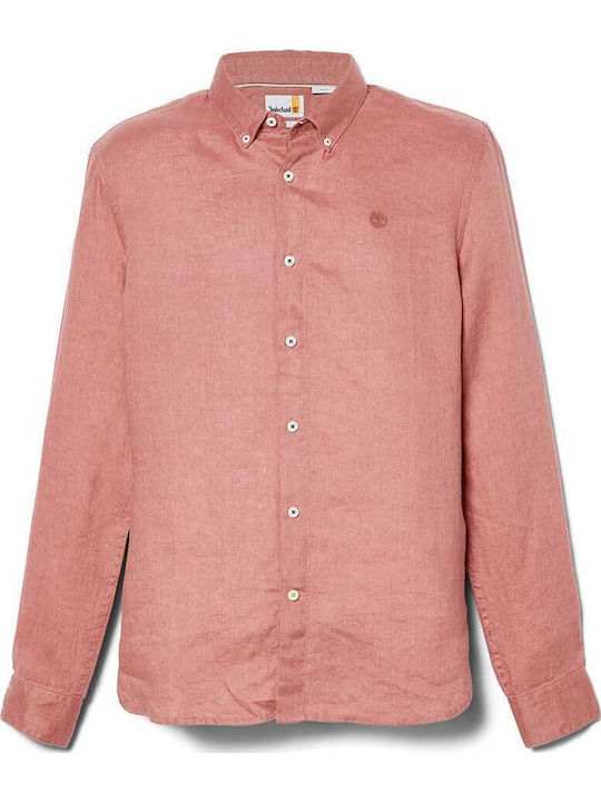 Timberland Mill River Long-sleeved Linen Shirt ...