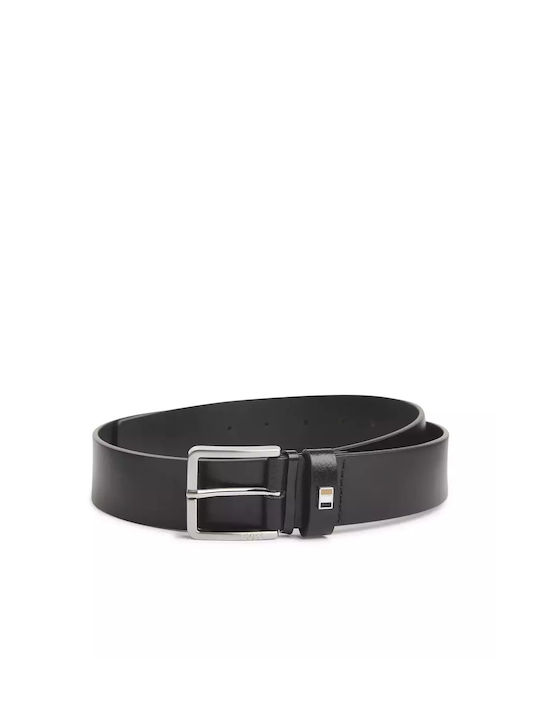 Hugo Boss Men's Leather Belt Black