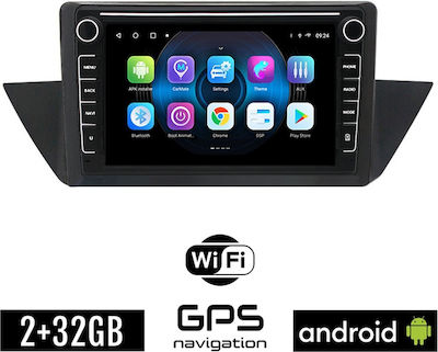 Booma Car-Audiosystem für BMW X1 (E84) / X1 2009-2015 (Bluetooth/USB/WiFi/GPS) mit Touchscreen 8"