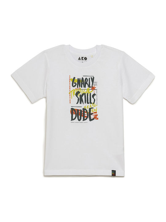 abo T-shirt Λευκό