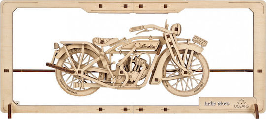 Ugears Wooden Construction Toy Indie Moto