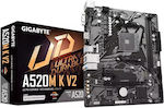 Gigabyte A520M K V2 rev. 1.0 Placă de bază Micro ATX cu AMD AM4 Socket