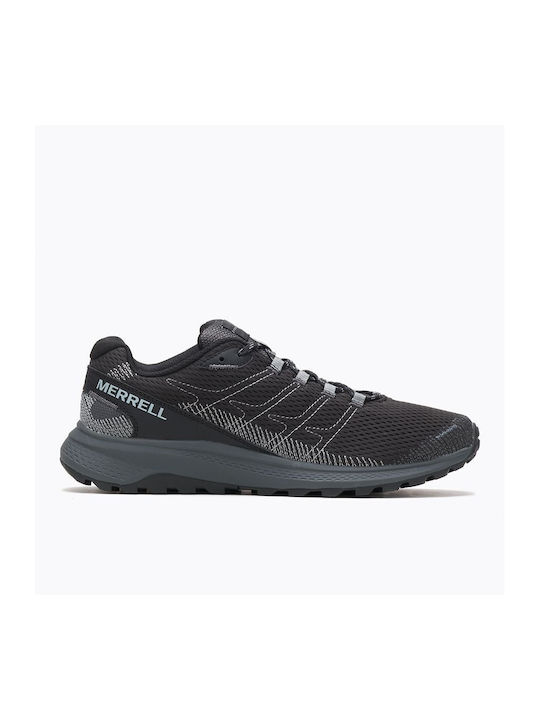 Fly Strike Ανδρικά Αθλητικά Παπούτσια Trail Running Μαύρα