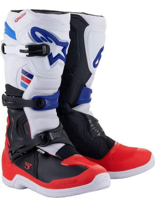 Alpinestars Tech 3 Cizme Motocross Bărbați Whit...