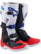 Alpinestars Tech 3 Мъжки Мотоциклетни Боти Мотокрос White/Bright Red/Dark Blue